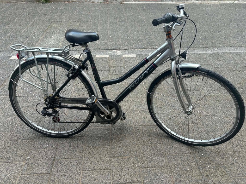 Damesfiets NOVY 28", Autres marques, Frein sur jante, Moins de 10 vitesses, Comme neuf