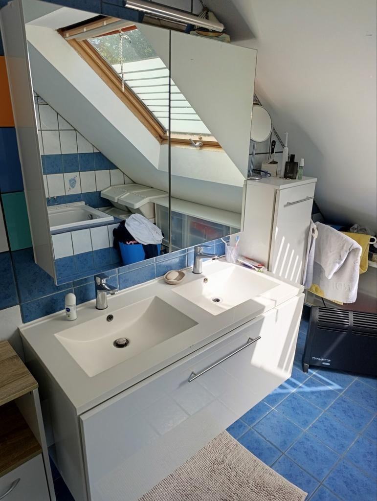 Meuble salle de bain, Ophalen
