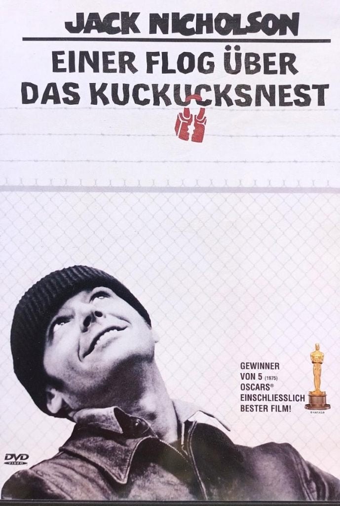 dvd ONE FLEW OVER THE CUCKOO'S NEST JACK NICHOLSON, Enlèvement ou Envoi, Comme neuf