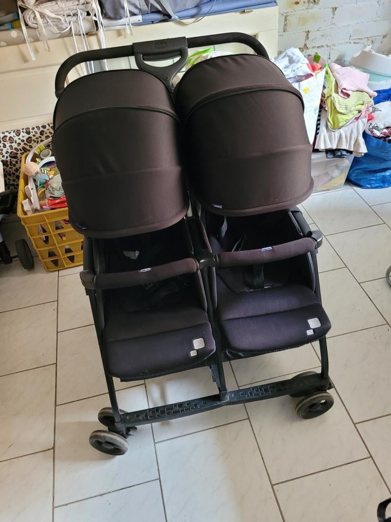 Dubbele buggy, Kinderen en Baby's, Tweelingen en Meerlingen, Ophalen