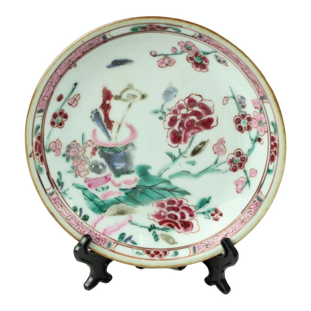 18e-eeuws Chinees export porselein schoteltje  ca. 1740–1780, Antiek en Kunst, Ophalen of Verzenden