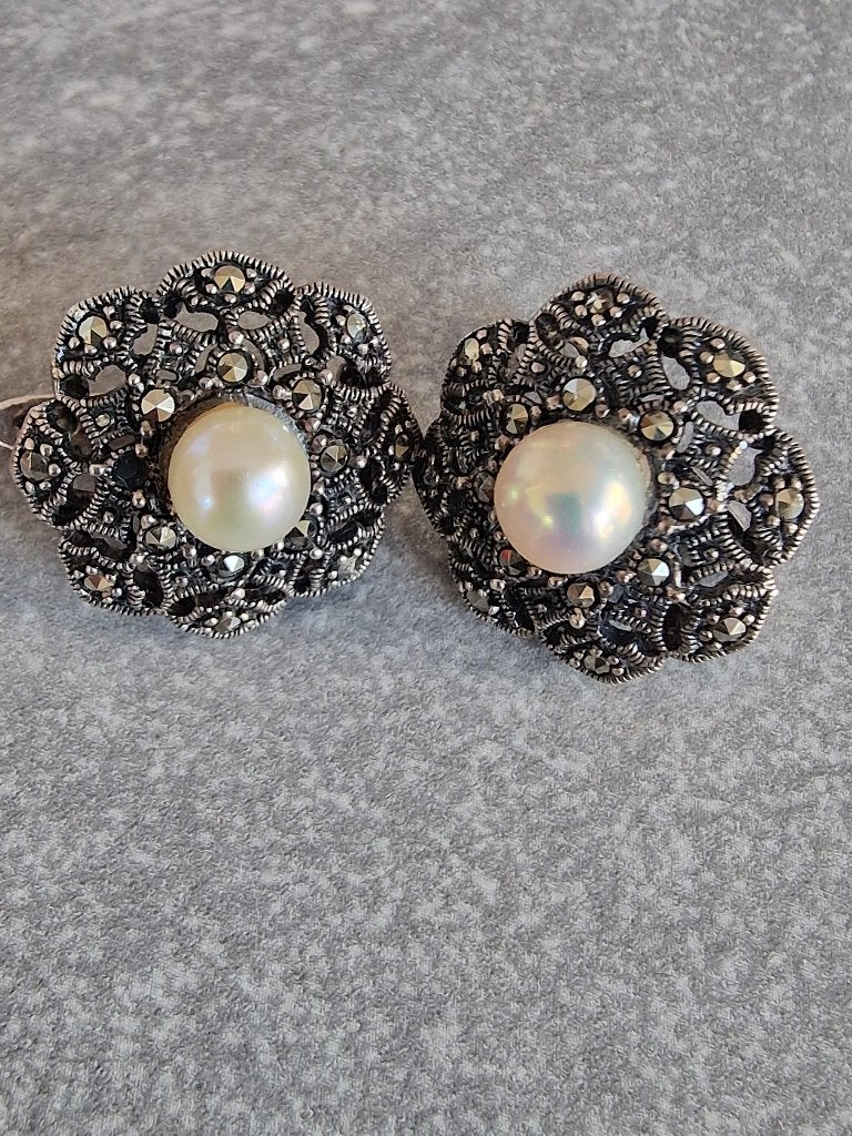 Zilver oorbellen, Ophalen of Verzenden, Zilver