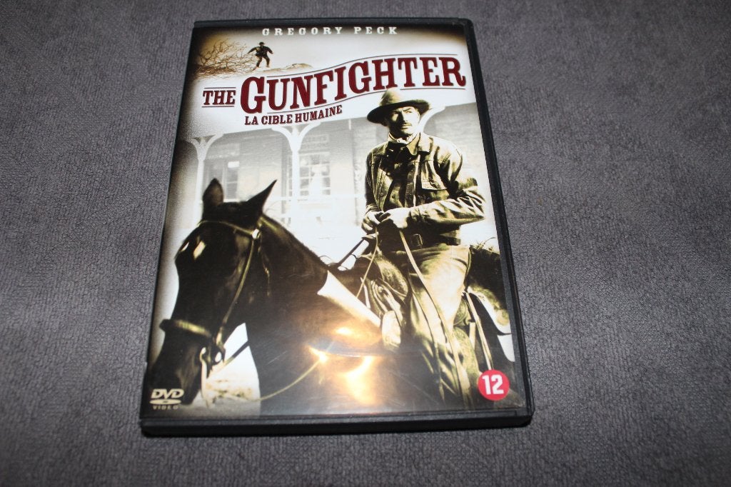 DVD The Gunfighter, CD & DVD, DVD | Classiques, Utilisé, 1940 à 1960, À partir de 12 ans, Action et Aventure