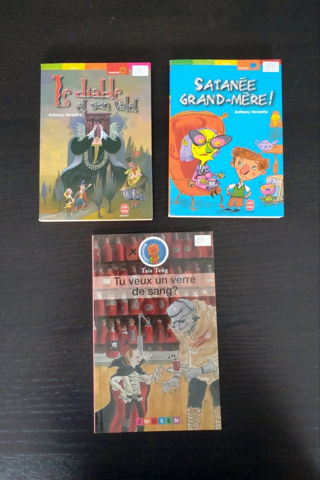 Franse jeugdboeken, Ophalen, Gelezen
