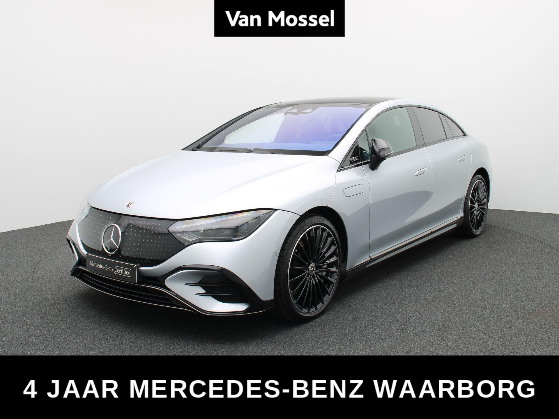 Mercedes-Benz EQE 300 Star Edition + AIRMATIC + LEDER + PANO, Autos, Cuir, Argent ou Gris, Achat, Entretenue par le concessionnaire