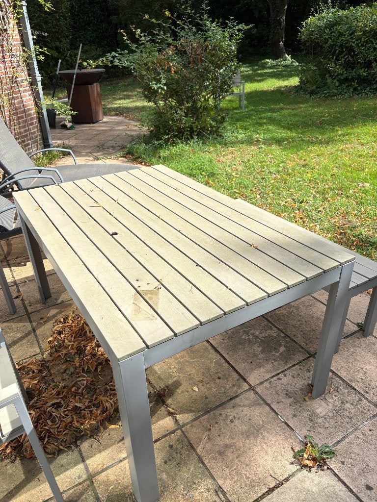 Mobilier de jardin gratuit, Maison & Meubles, 150 à 200 cm, Enlèvement, Utilisé, 50 à 100 cm