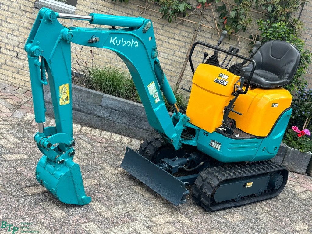 Kubota u-008 u008 gebruikte minigraver graafmachine