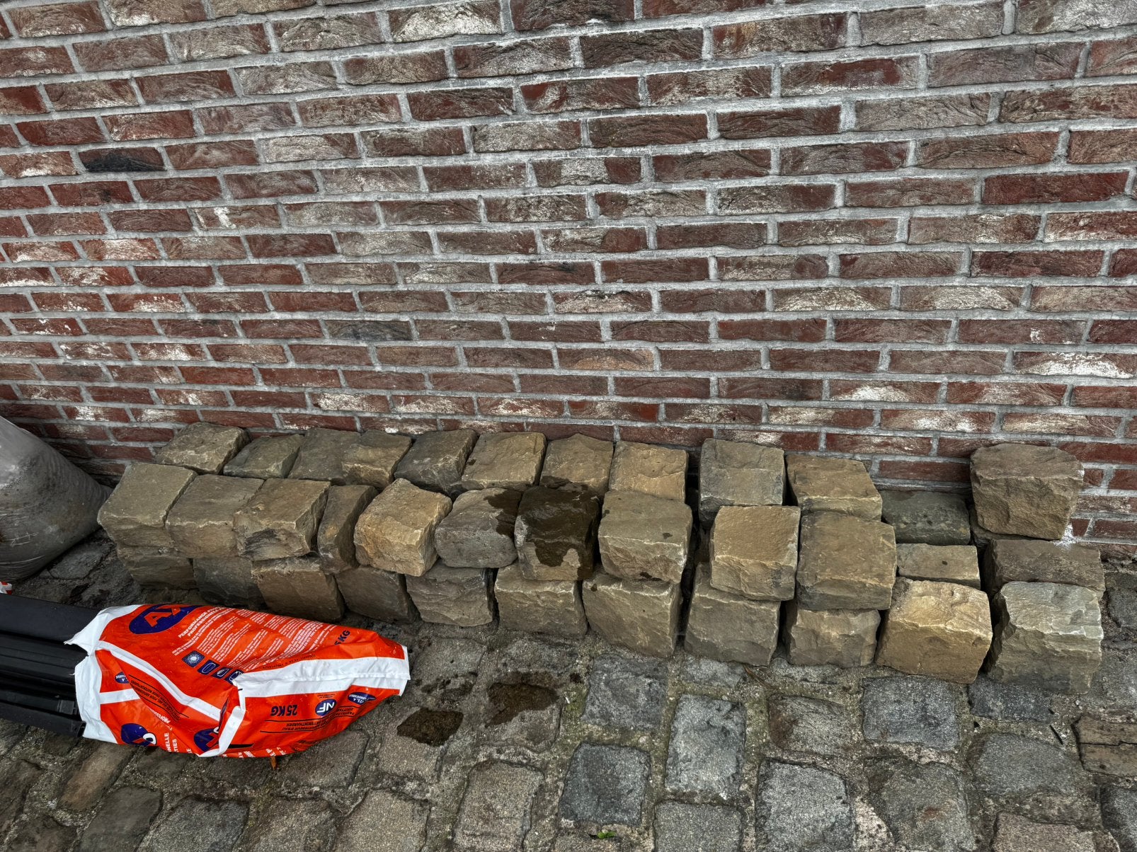 Kasseien, Ophalen, Gebruikt, Overige typen