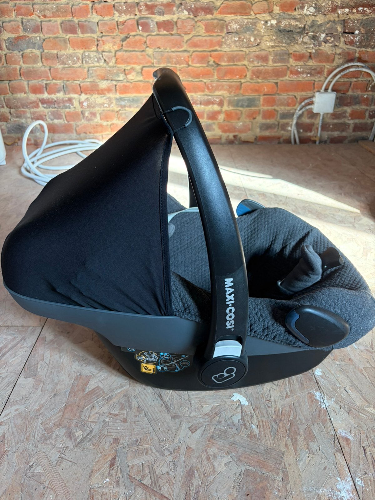 Maxi cosi pebble, Ophalen, Gebruikt
