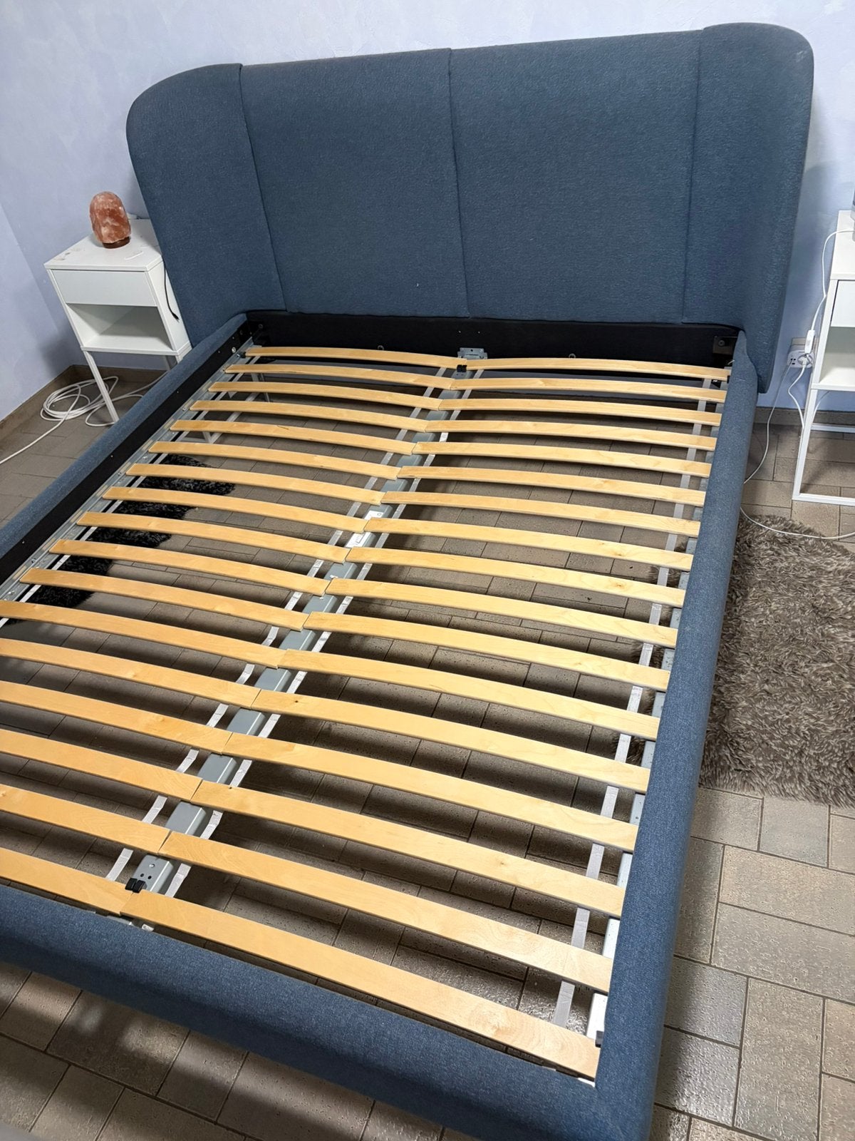 Lit ikea Tufjord 160x200, Maison & Meubles, Enlèvement, Comme neuf