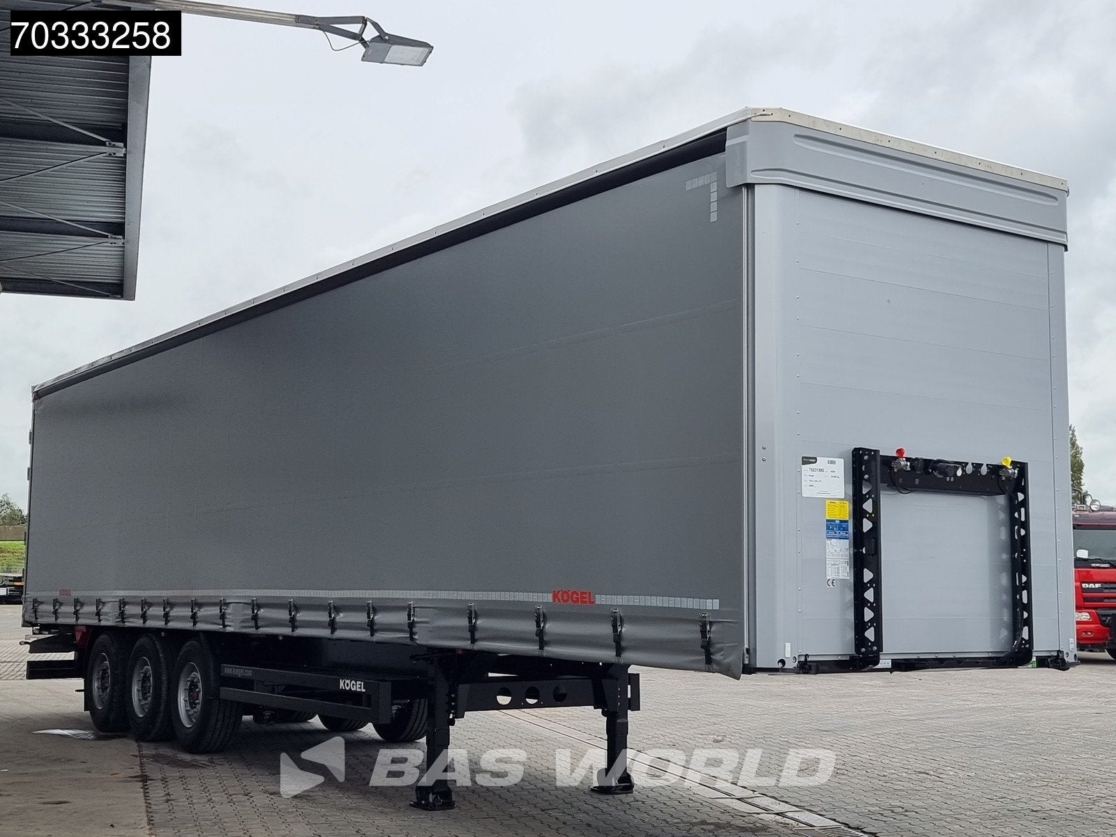 Kögel S24-1 NEW! Lifting axle Standard, Argent ou Gris, Achat, Entreprise, Autres carburants