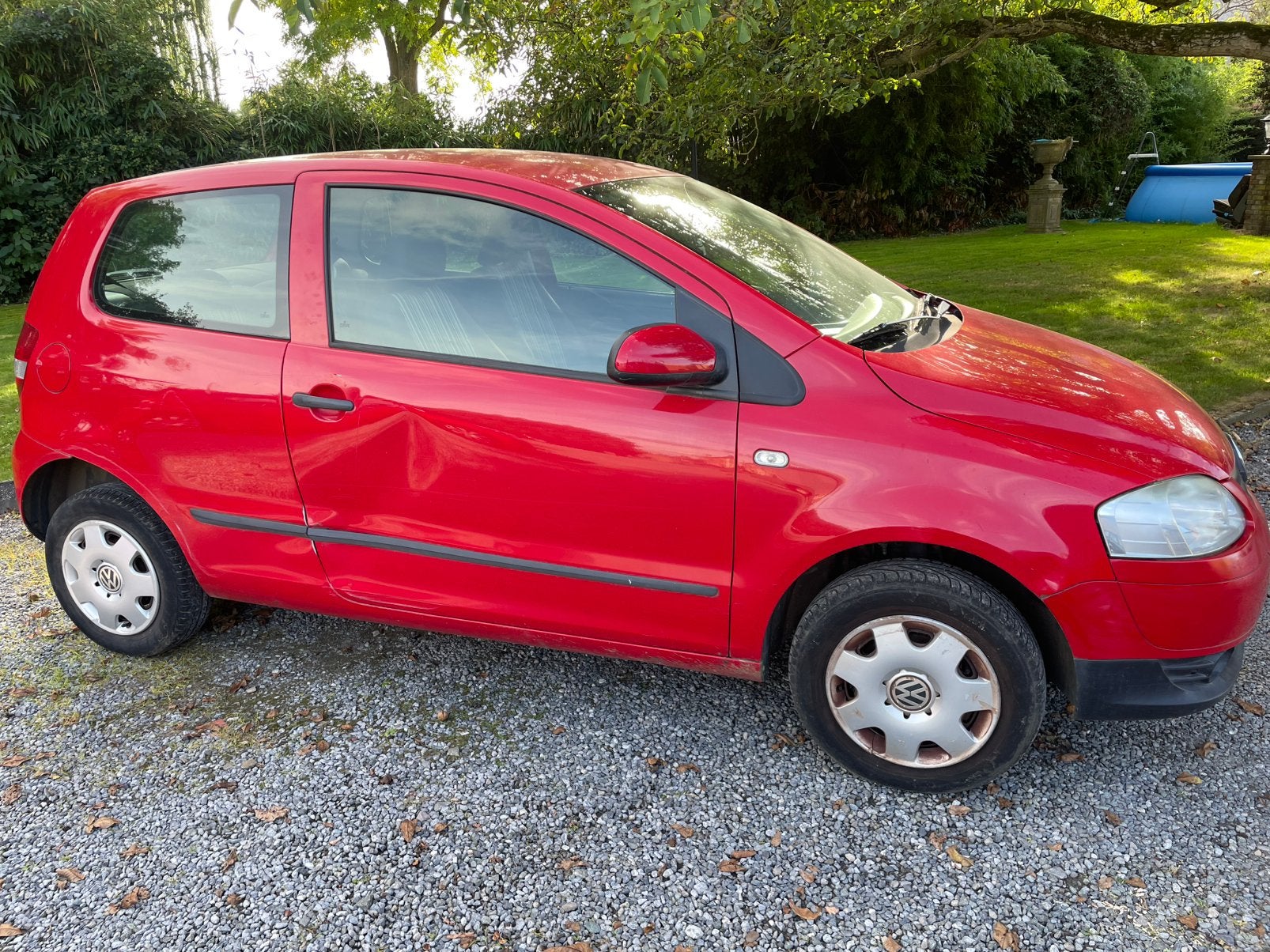 VW Fox 1.4 Essence 2006, Autos, Rouge, Achat, Entreprise, Boîte manuelle