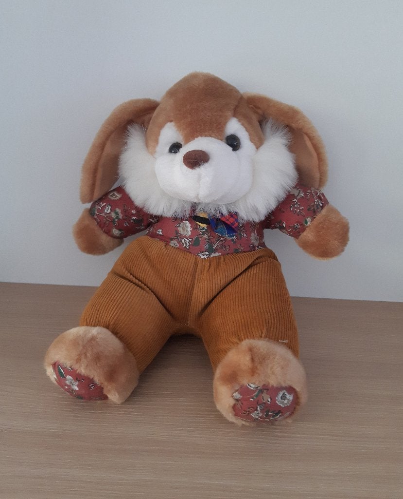 Knuffelbeer konijn (26cm), Kinderen en Baby's, Ophalen of Verzenden, Zo goed als nieuw, Konijn