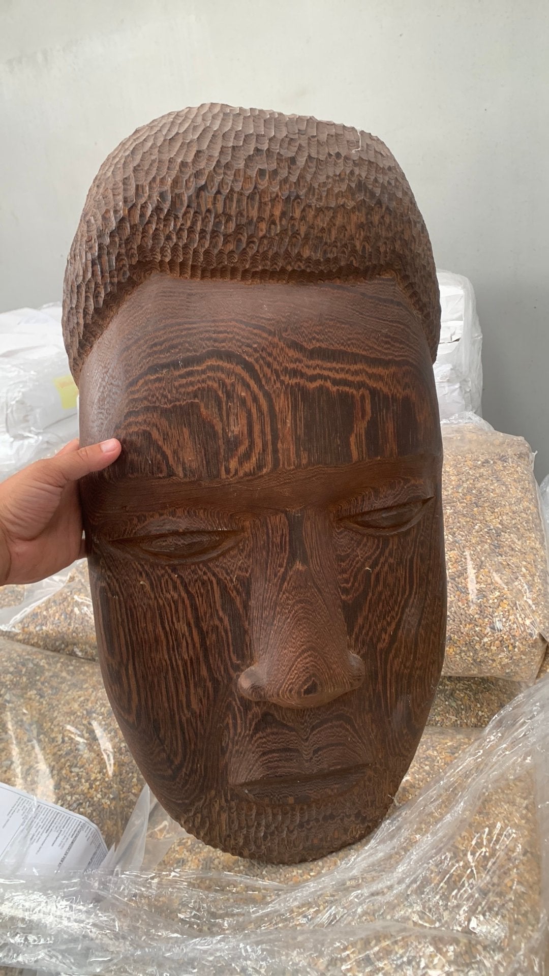 Oud afrikaans masker, Ophalen of Verzenden, Masker