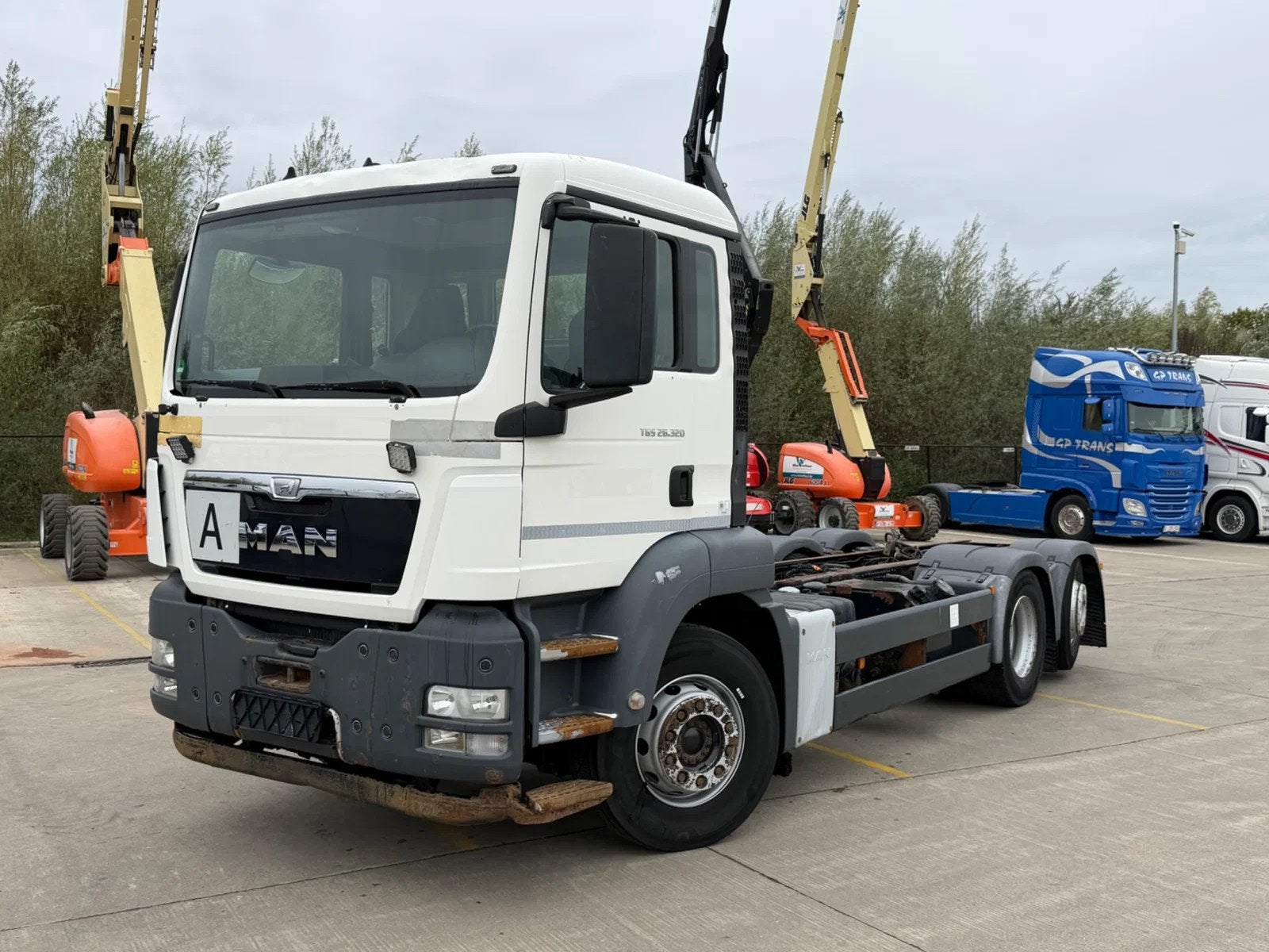 MAN TGS 26.320 PTO EURO5 6/2014, Autos, Euro 5, Achat, Entreprise, Autres carburants