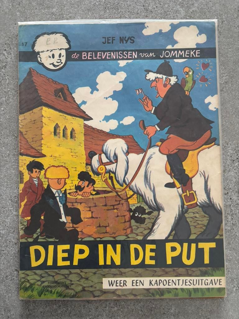 Oude strip Jommeke - Diep in de put, Boeken, Ophalen, Zo goed als nieuw