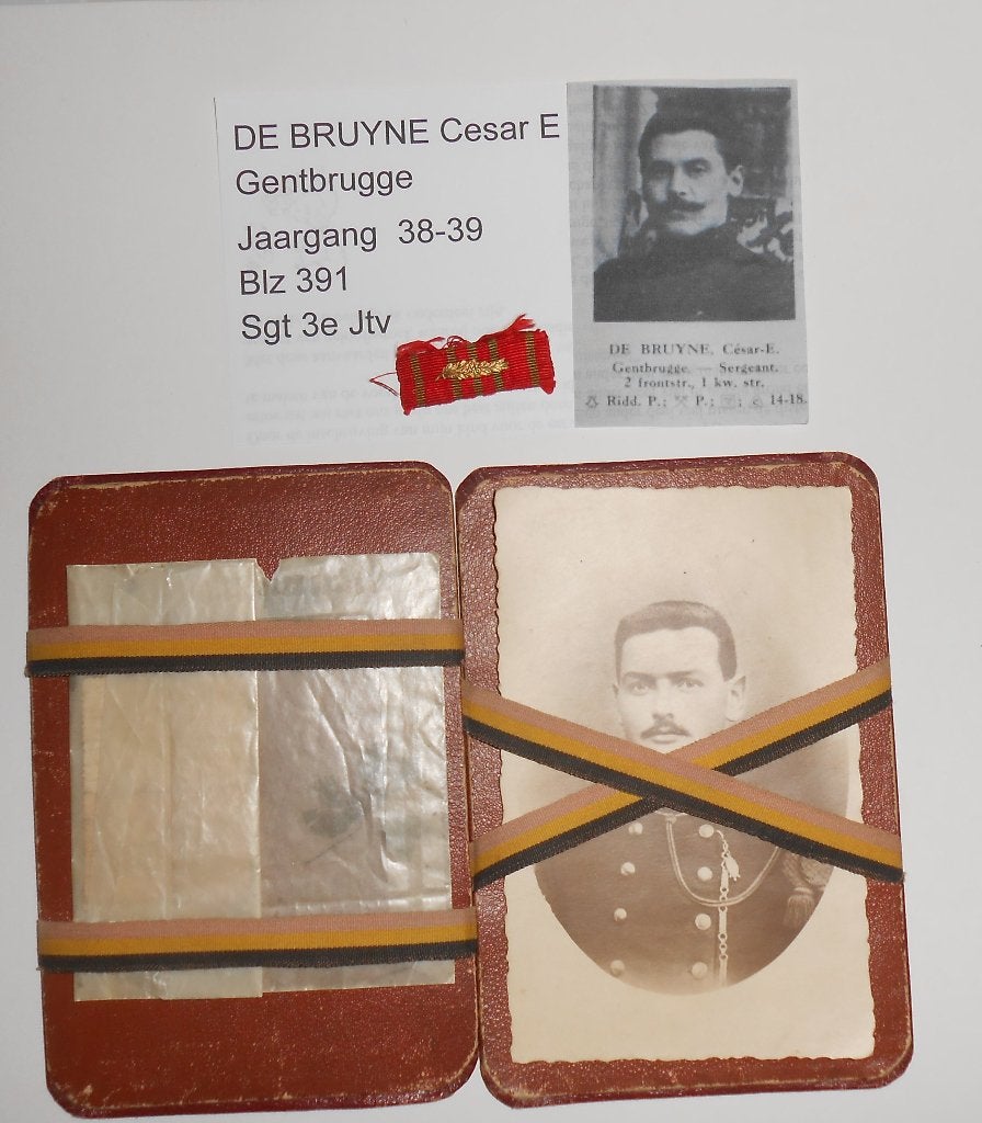 Souvenir van Onderofficier 3 Rgt Jagers Te Voet 1914 – 1918, Verzamelen, Ophalen of Verzenden, Landmacht, Overige typen