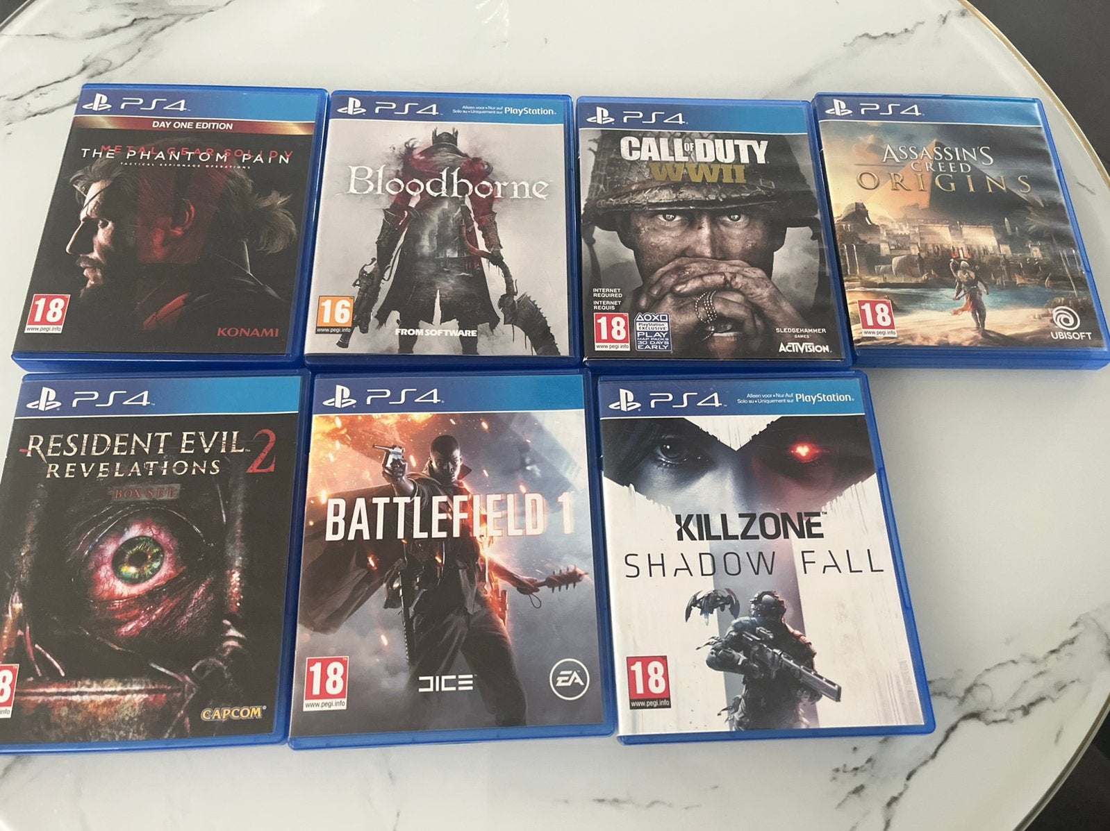 Lot 7 jeux ps4, Games en Spelcomputers, Games | Sony PlayStation 4, Ophalen, Zo goed als nieuw