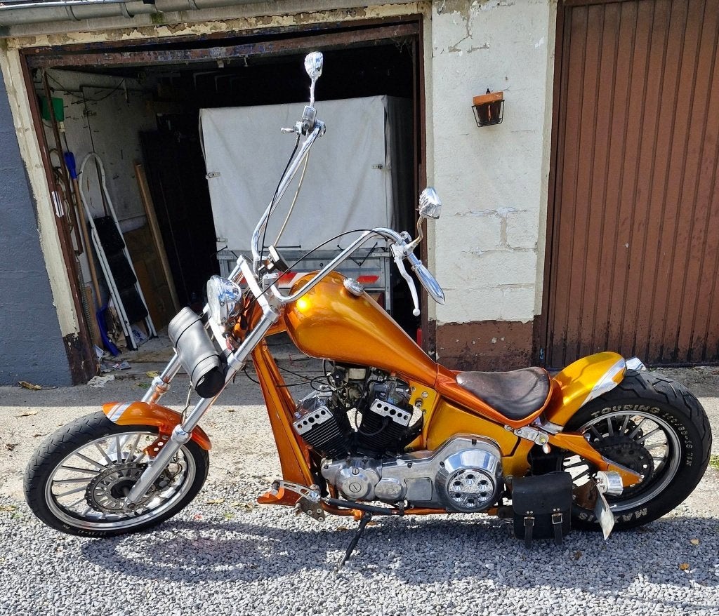 Moto chopper léonard 125cc, Motoren, 2 cilinders, Occasion, Chopper, Particulier