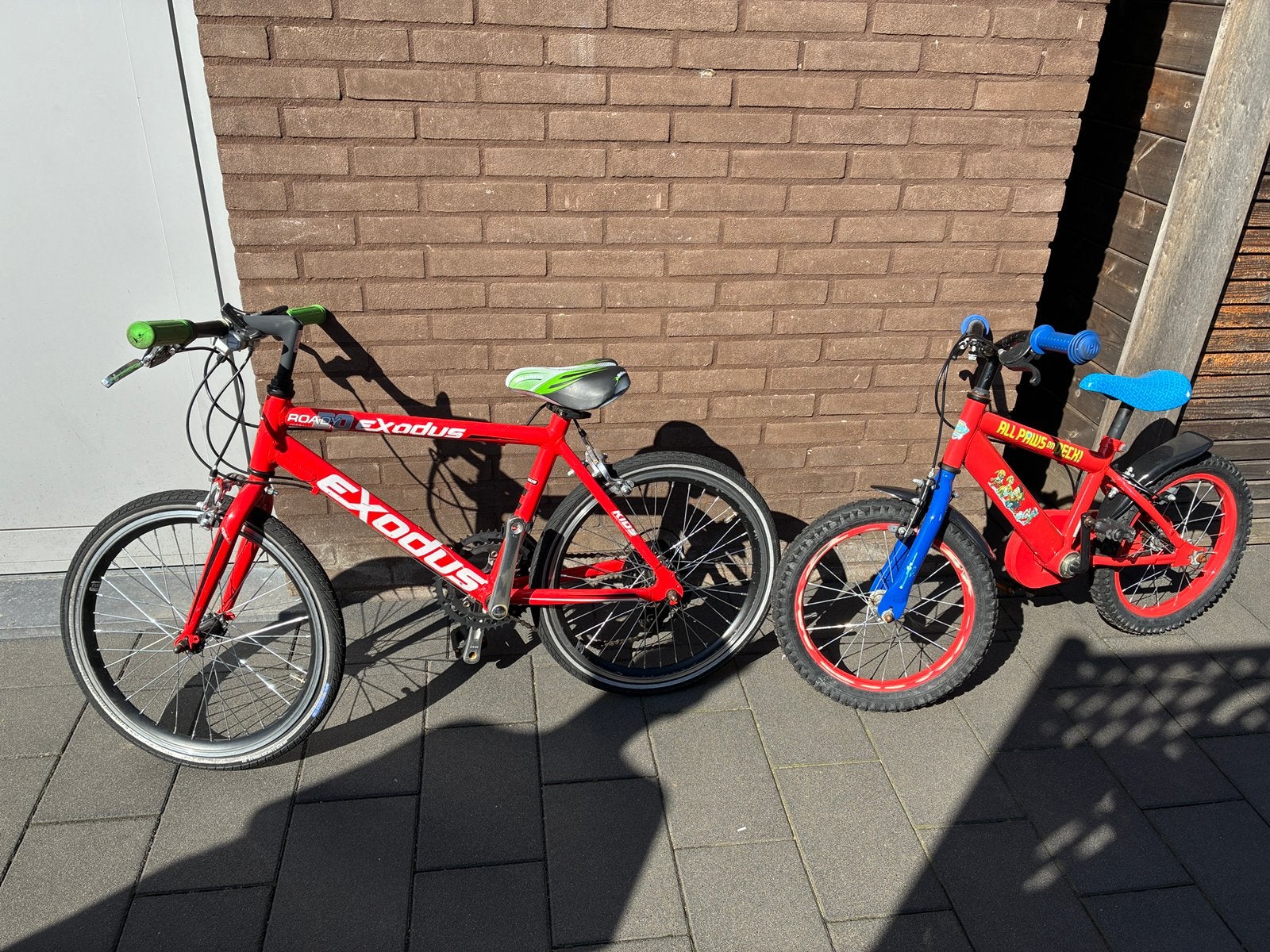 2 fietsjes, Ophalen, Gebruikt
