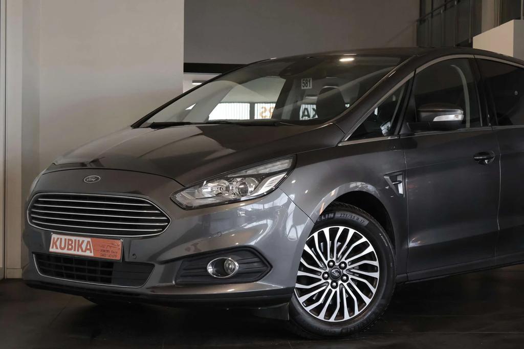 Ford S-Max S-Max 2.0 TDCi CruiseC 7PLS SfeerV Keyless Garant, Auto's, Automaat, Stof, Gebruikt, 4 cilinders