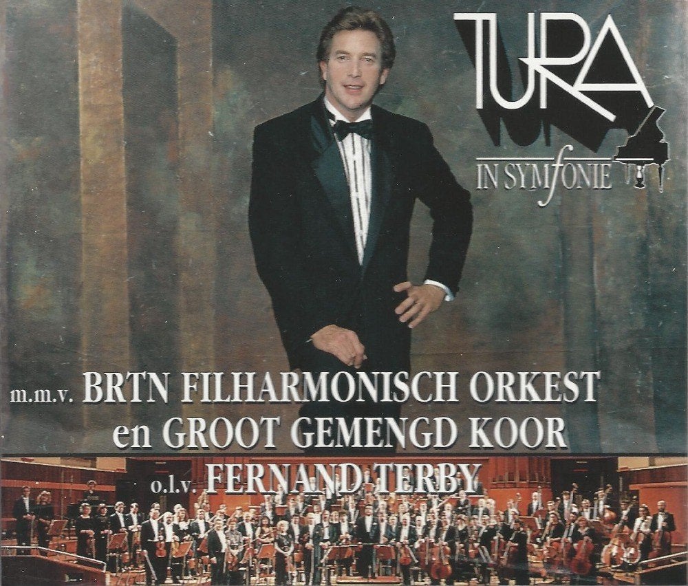 2CD-BOX * WILL TURA IN SYMFONIE (opname Vorst Nationaal '92), Cd's en Dvd's, Ophalen of Verzenden, Zo goed als nieuw, Levenslied of Smartlap