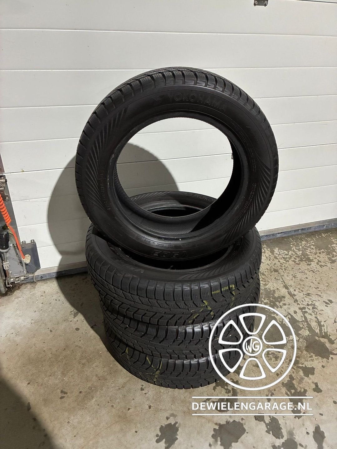 4x Yokohama 175/65 R15 Winterbanden Sneeuwvlokje 175 65 15 Y, Gebruikt, 15 inch, -, 175 mm