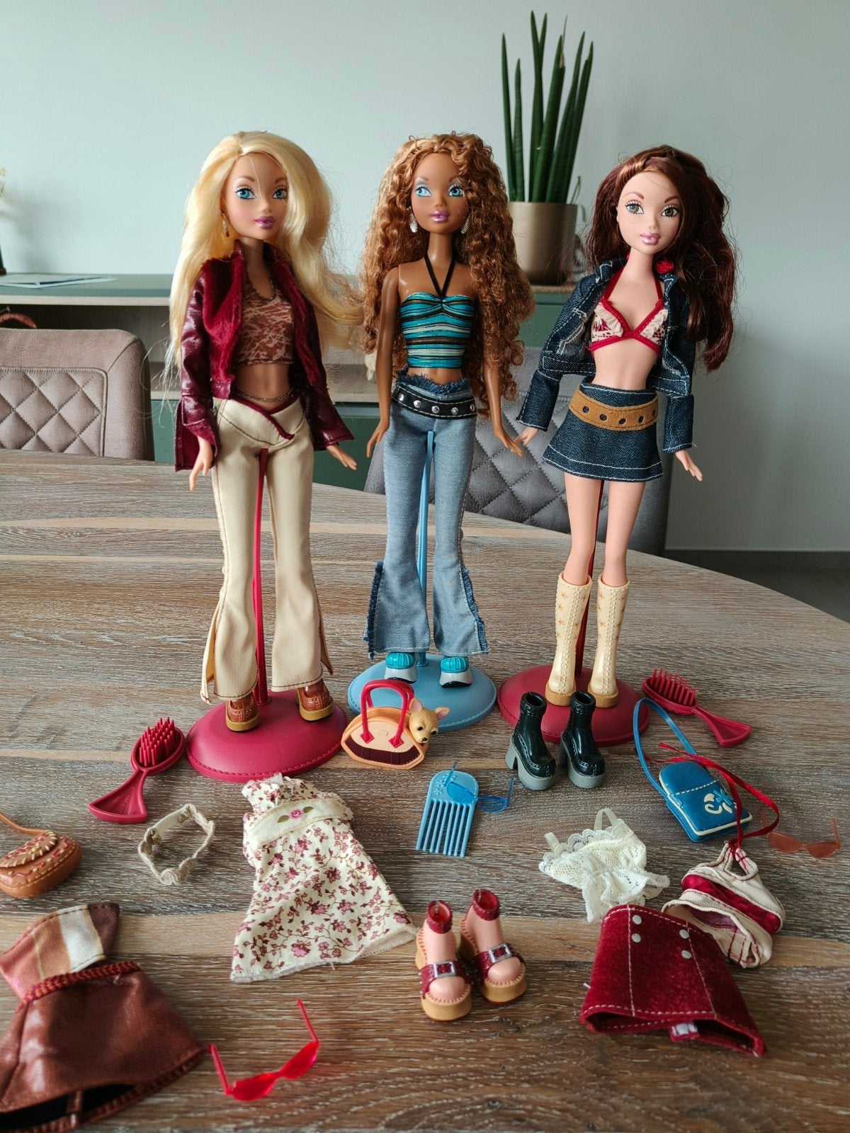 Mattel - My scene poppen, Ophalen, Zo goed als nieuw