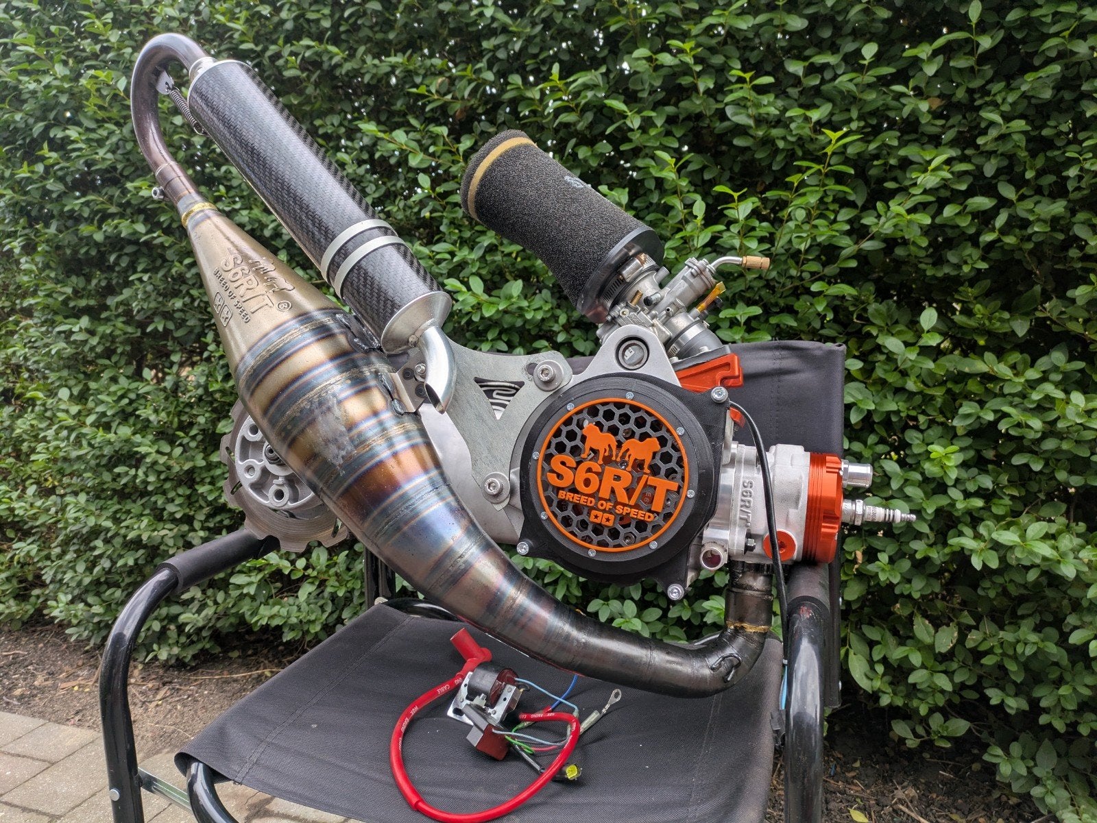 Yamaha Aerox Stage 6 R/T 95cc motorblok, Fietsen en Brommers, Ophalen, Aerox