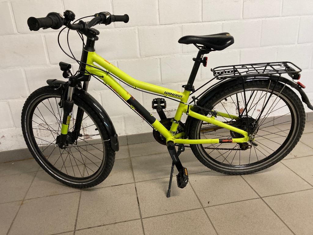 fiets 24 inch, Fietsen en Brommers, 24 inch, Versnellingen, Zo goed als nieuw, Schijfrem