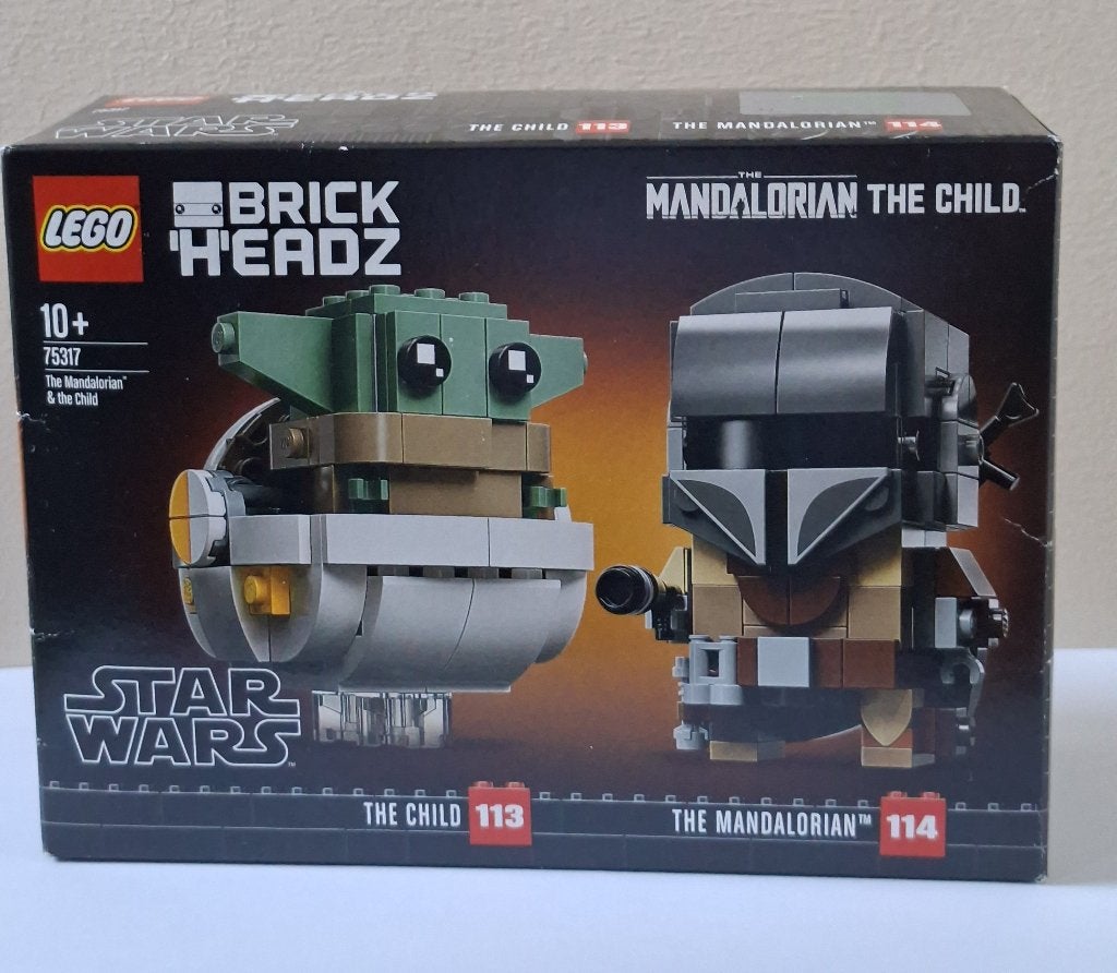 Lego - Star Wars - Brickheadz - The Mandalorian & The Child, Star Wars, Nieuw, Ophalen of Verzenden, Complete set