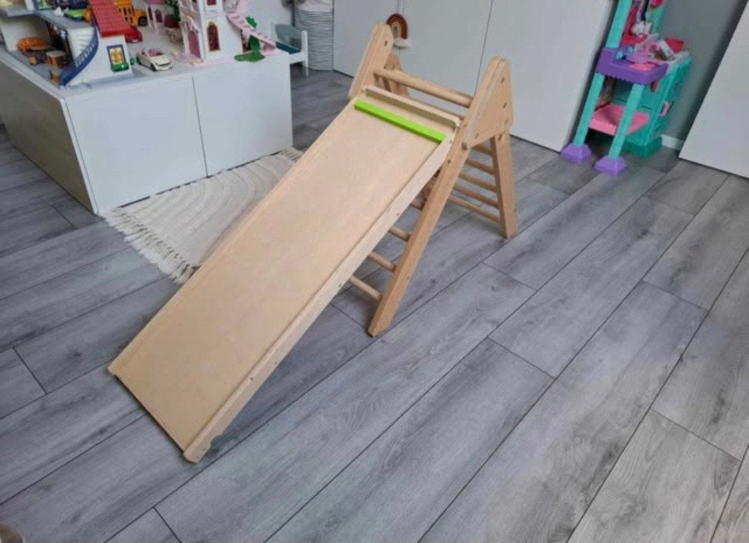 Houten klimdriehoek, Kinderen en Baby's, Speelgoed | Houten speelgoed, Ophalen
