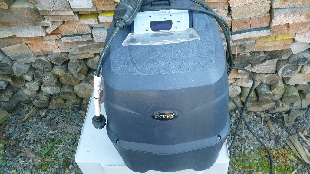spa intex pompe  bain a remous, Jardin & Terrasse, Enlèvement, Pompe