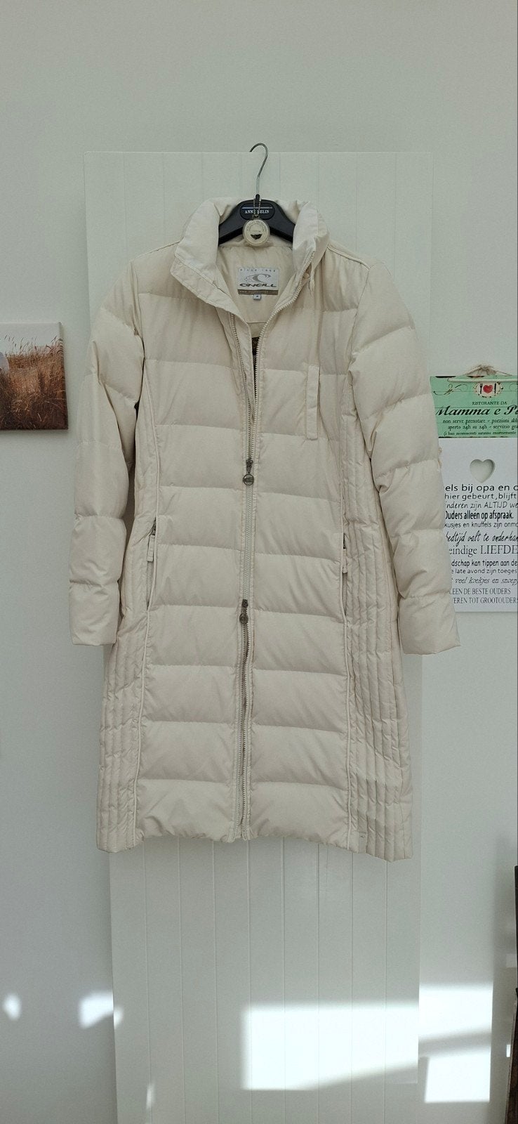 lange jas, Ophalen, Maat 38/40 (M)