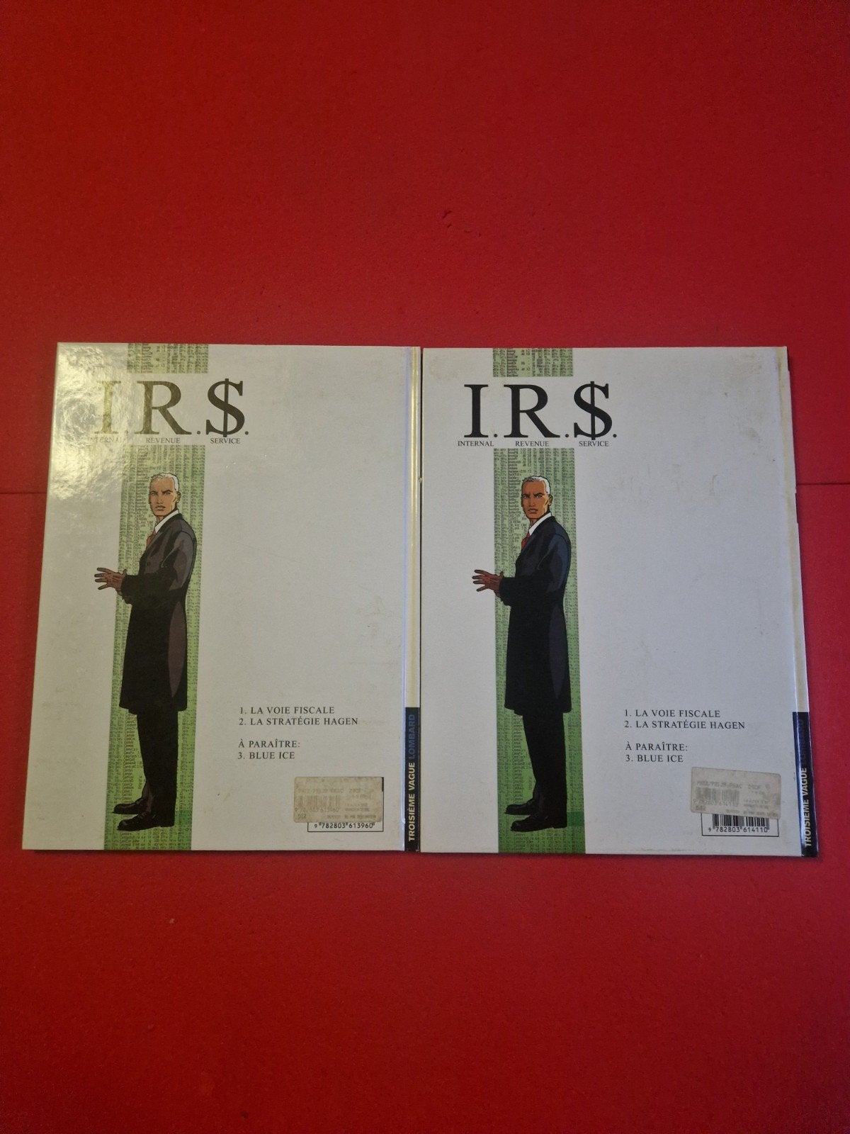 lot de 2 bd irs 1 et 2, Livres, Enlèvement ou Envoi