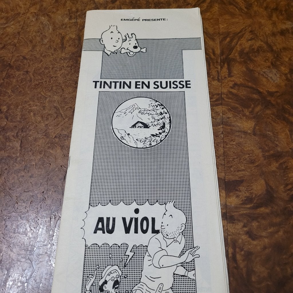 strips Tintin en Suisse, Boeken, Ophalen of Verzenden