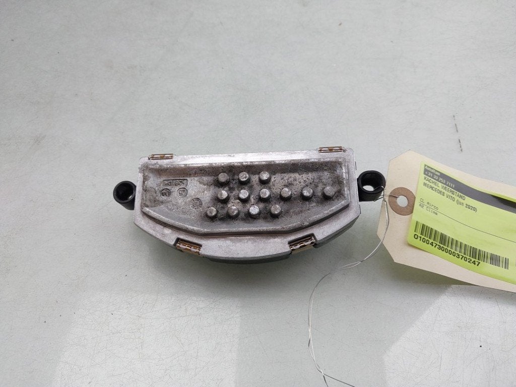 RESISTANCE CHAUFFE Mercedes-Benz Vito (447.6) (01-2014/-), Mercedes-Benz, Utilisé, Dialog.mb@mercedes-benz.com, Mercedes-Benz AG