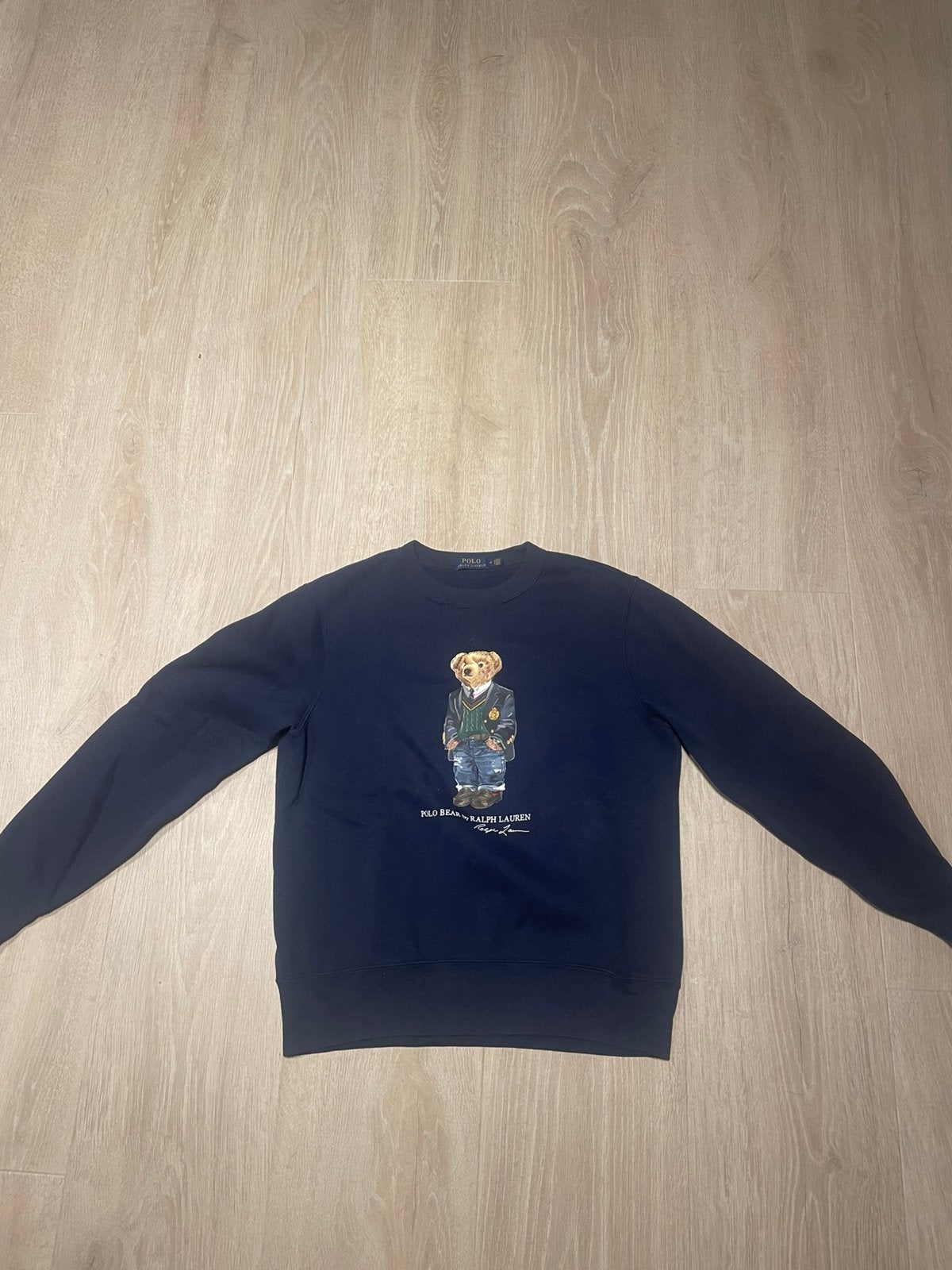 Polo Bear Crewneck Sweater Maat M (persoonlijke bezorging), Enlèvement, Comme neuf, Taille 48/50 (M)