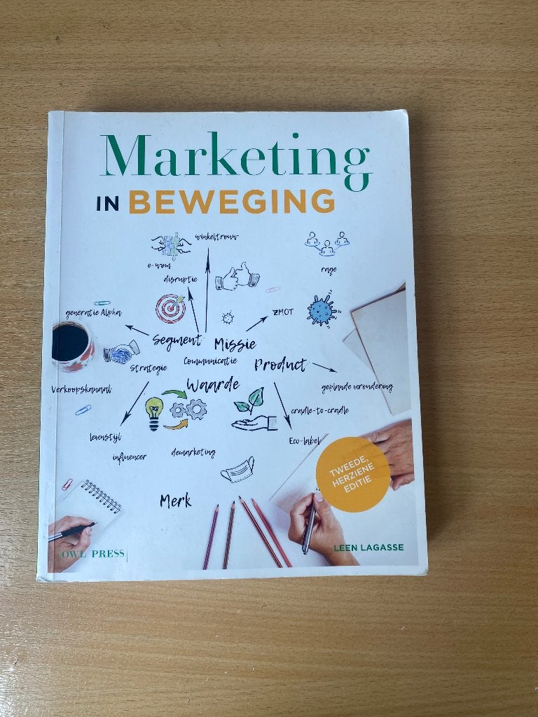 Marketing in beweging, Enlèvement ou Envoi, Neuf, Économie et Marketing, Leen Lagasse