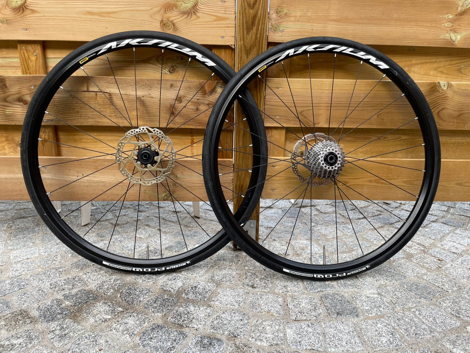 Wielset Mavic Aksium alu velgen, Vélos & Vélomoteurs, Enlèvement, Utilisé, Autres types, Aluminium