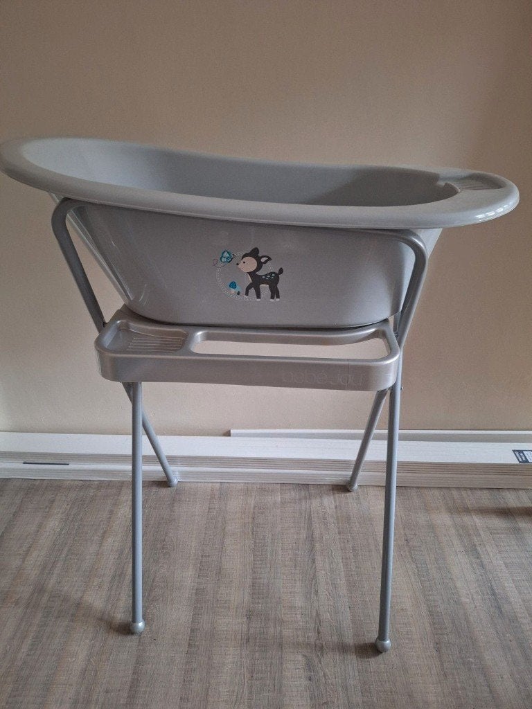 Babybadje met attributen, Ophalen, Gebruikt, Badje, Bébé-jou