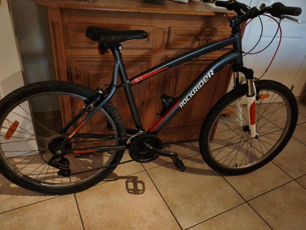 A vendre vélo garçon, Vélos & Vélomoteurs, Rockrider Décathlon, 26 pouces ou plus, Comme neuf, Enlèvement