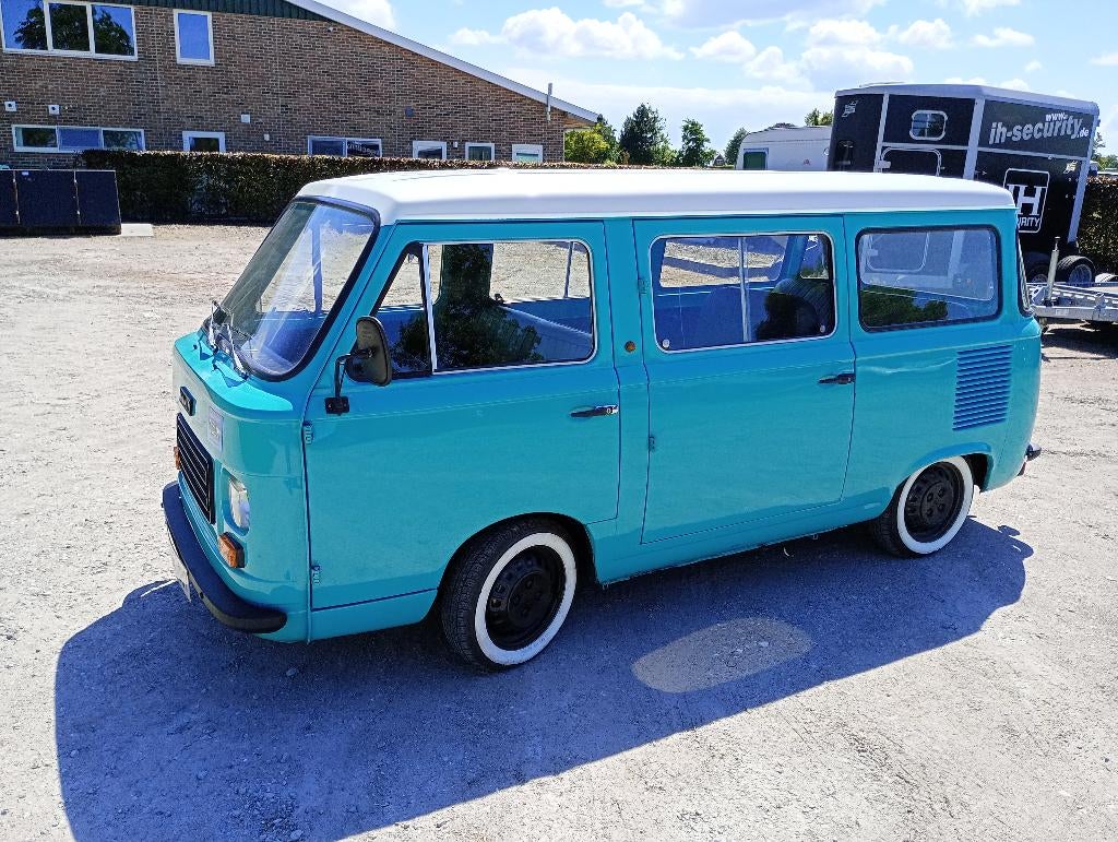 fiat 900t panorama, Auto's, Monovolume, Zwart, 4 cilinders, Blauw