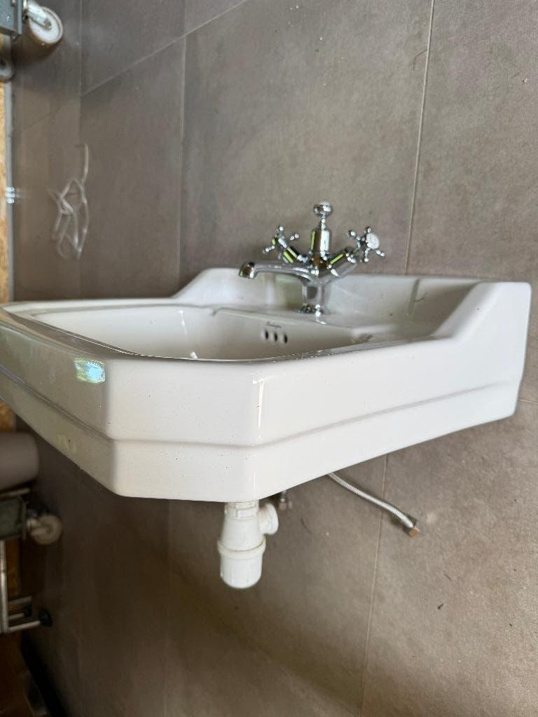 Wastafel Burlington Volledig, Enlèvement, Comme neuf, Pierre, Lavabo