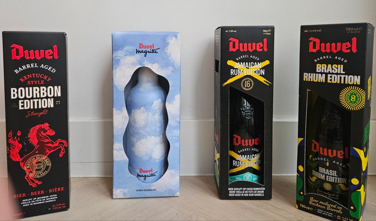 Speciale uitgaven Duvel Barrel Aged en Gouden Carolus, Verzamelen, Ophalen of Verzenden, Duvel