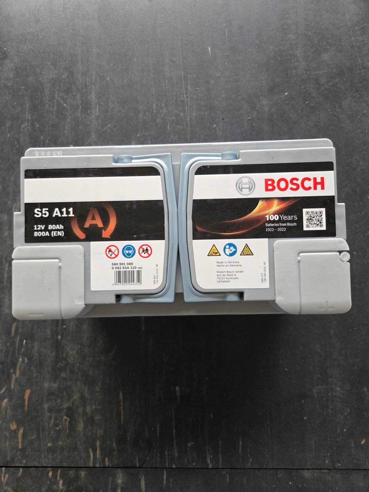 Bosch Silver S5A11 80Ah 800A AGM Startstop, Ophalen, Nieuw