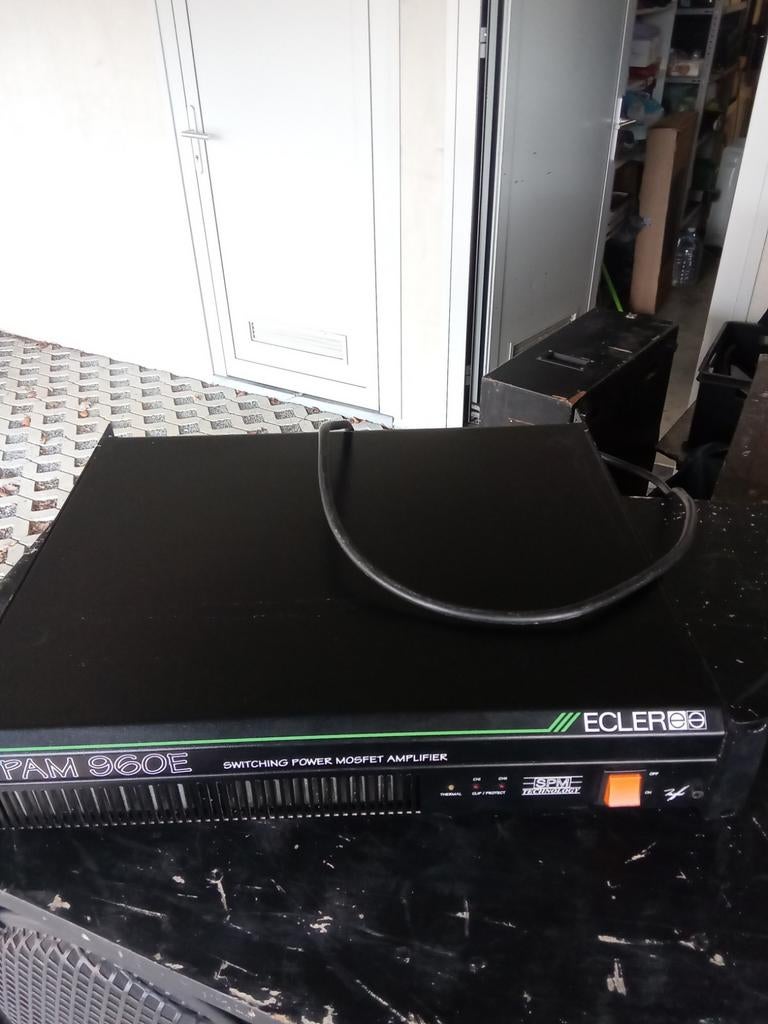Ecler pam 960 MOSFET versterker, Ophalen