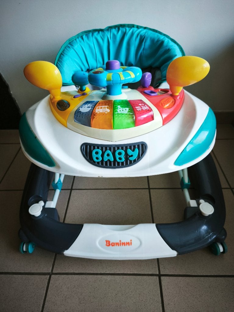 Loopwagen baninni 10, Kinderen en Baby's, Wipstoeltjes, Schommelstoel, Ophalen, Overige merken, Verstelbaar