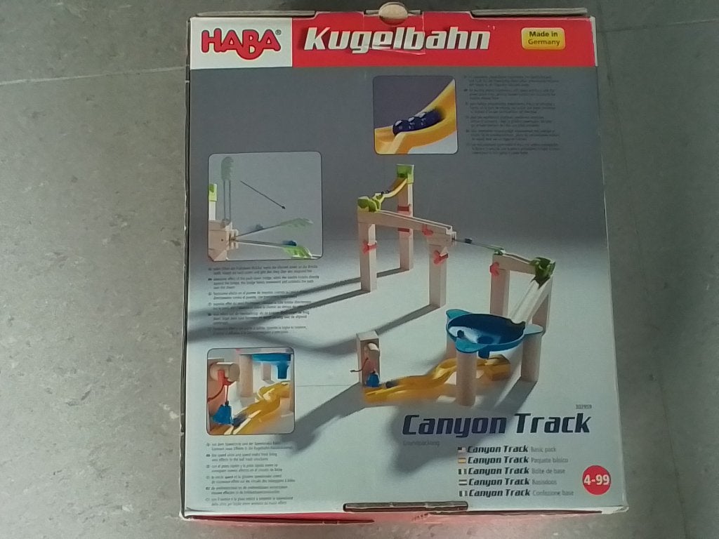 Knikkerbaan Haba, Ophalen, Zo goed als nieuw