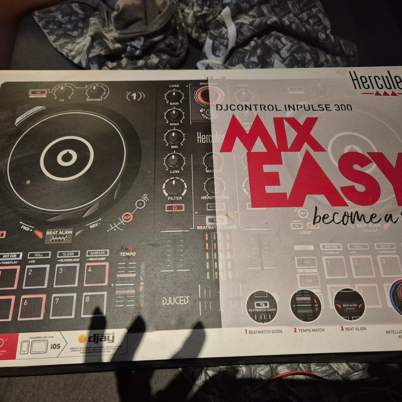 hercules impulse 300, Muziek en Instrumenten, Dj-sets en Draaitafels, Ophalen